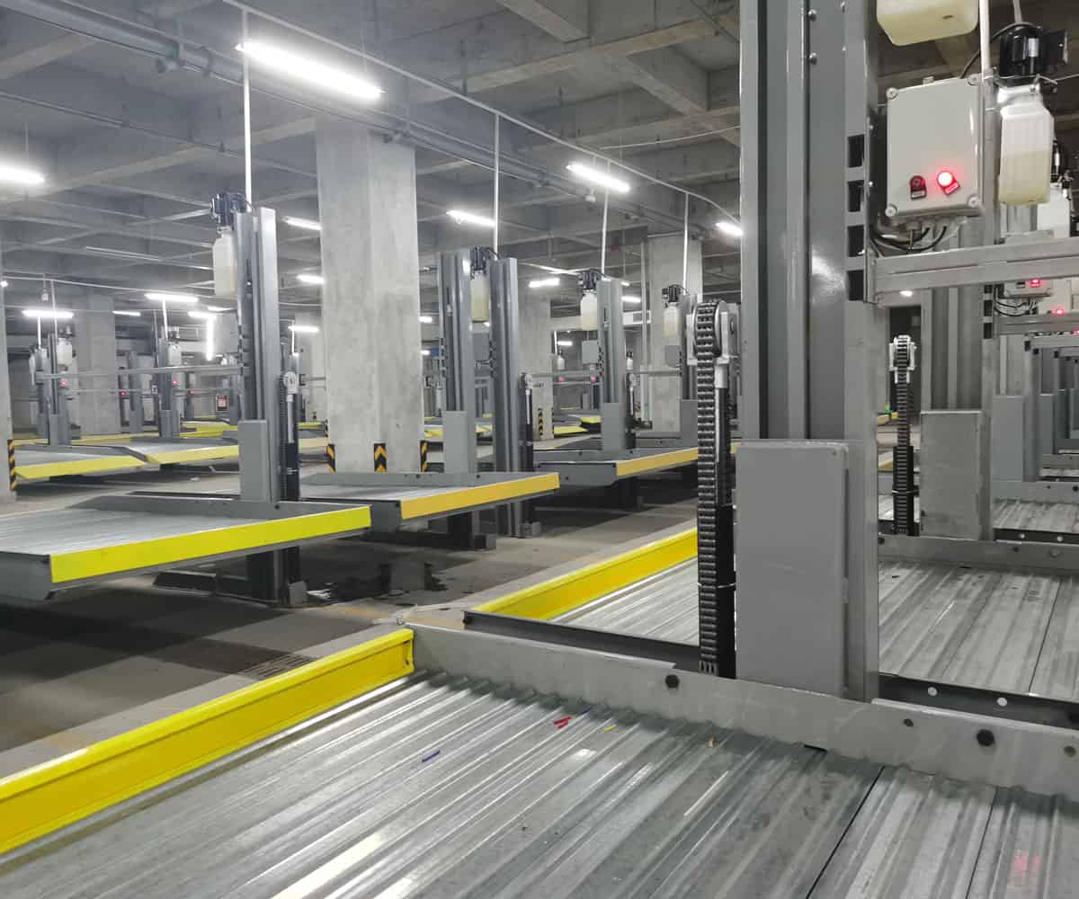 家用簡易升降類立體車庫安裝