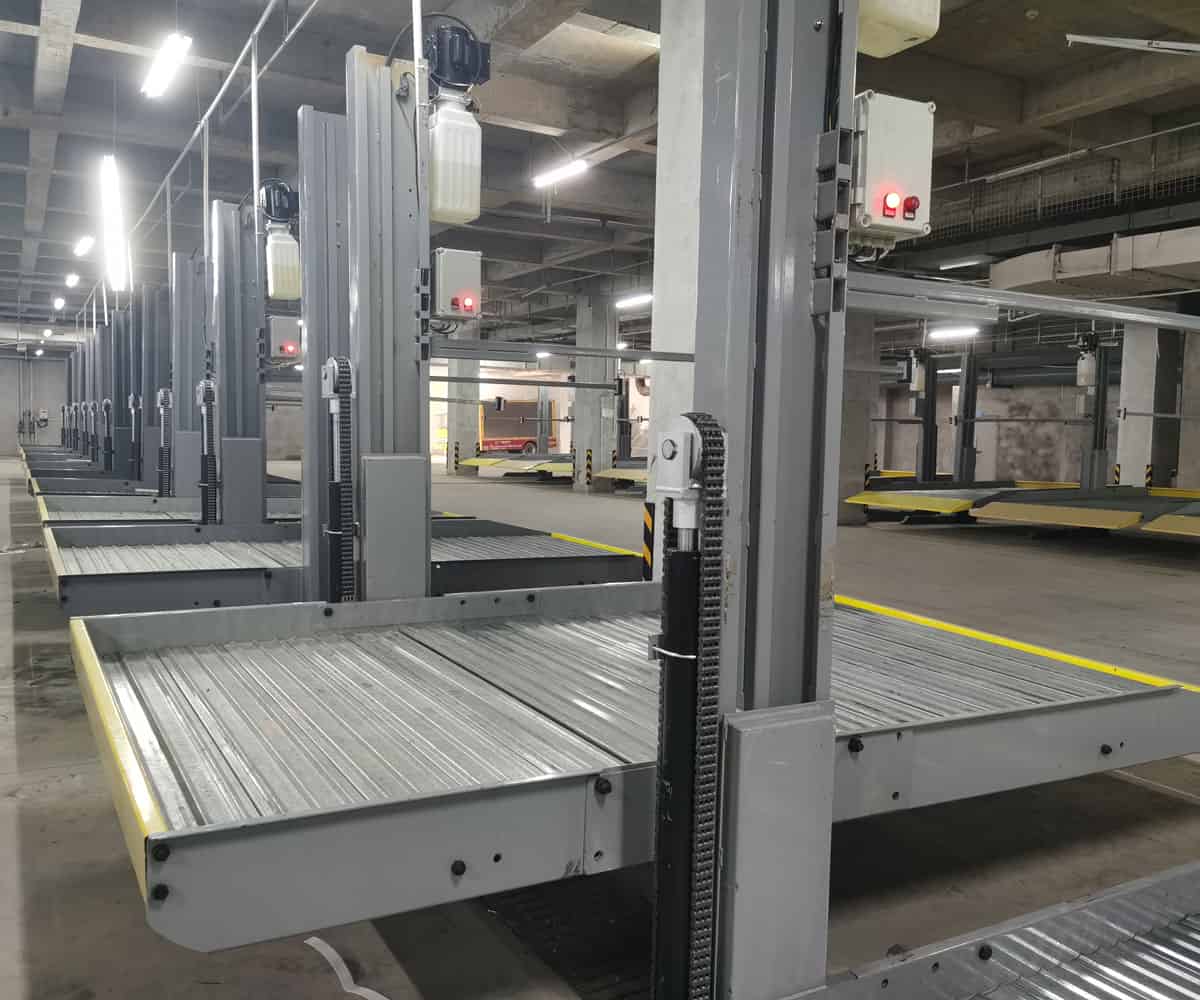 二層升降橫移立體車位改造